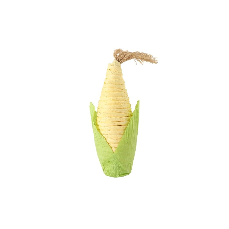 Fukumaru Paper Rope Cat Chasing Toy Chewable Paper Cat Teaser Wand Pet Toy Gift Box