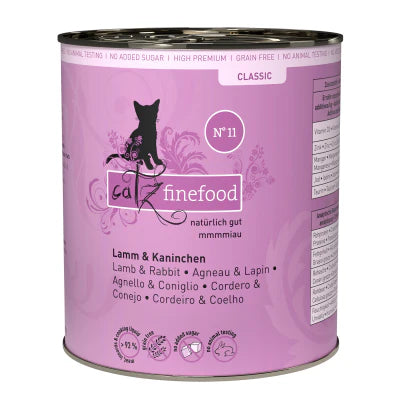 Catz Finefood Classic N° 11 - Lamb & Rabbit