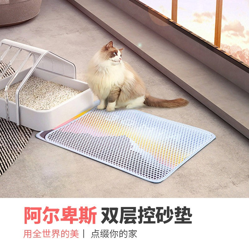 AiNo Double Deck Cat Litter Mat Water-Proof EVA Pad AiMOE