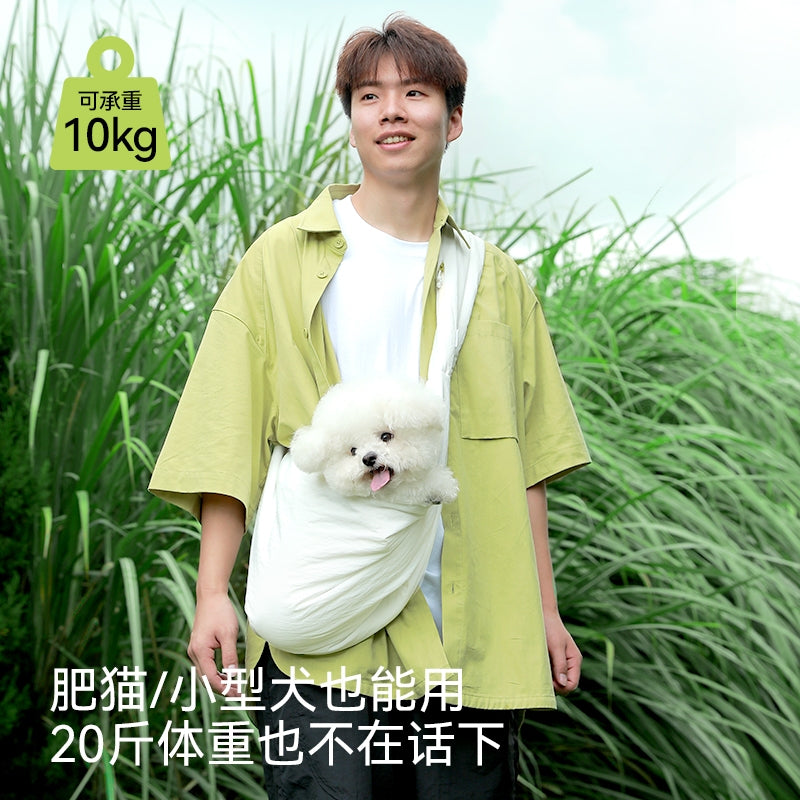 Fukumaru Pet Carrier Bag Portable Lightweight Sling Bag for Cats Small Dogs for Outdoor Travel