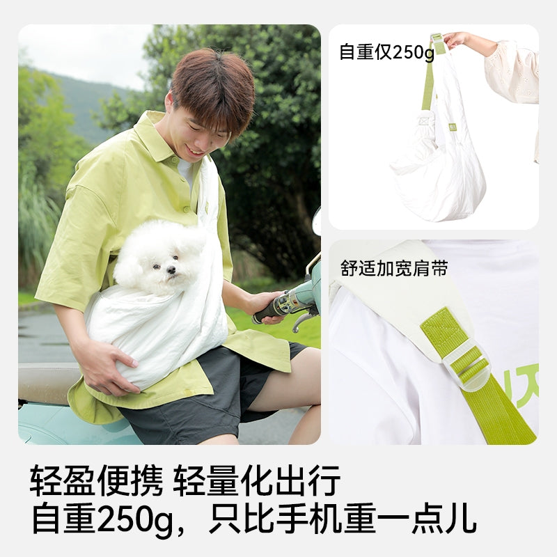 Fukumaru Pet Carrier Bag Portable Lightweight Sling Bag for Cats Small Dogs for Outdoor Travel