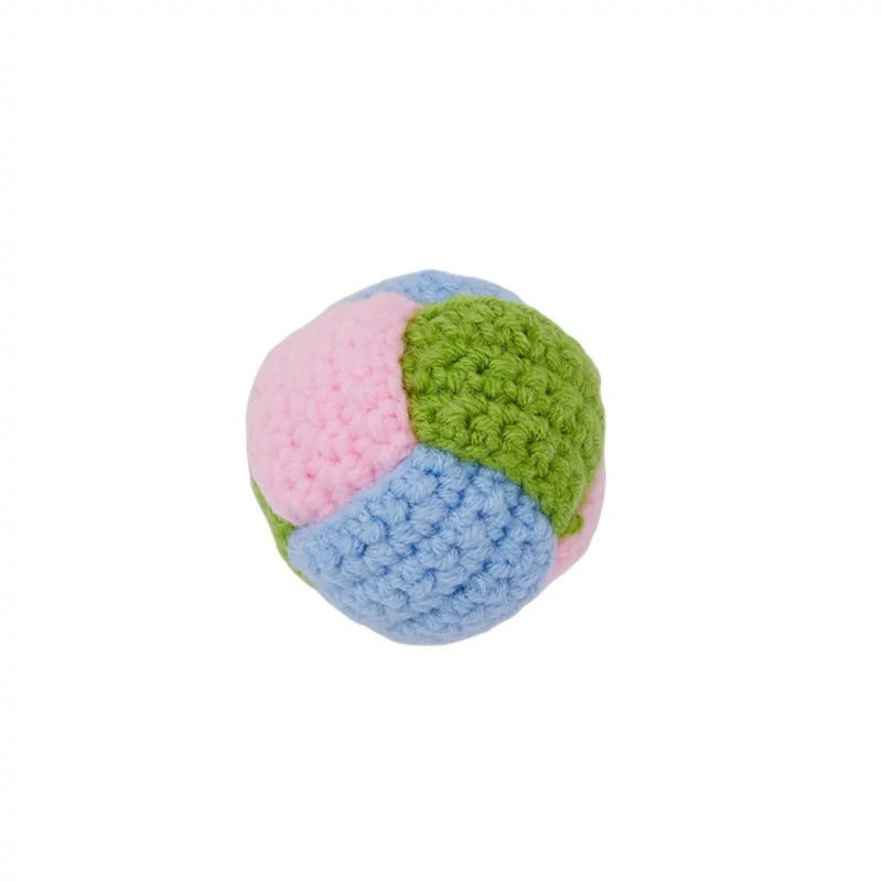 Fukumaru Gelato Cat Toy Chaser Ball Yarn Catnip Pet Training Ball