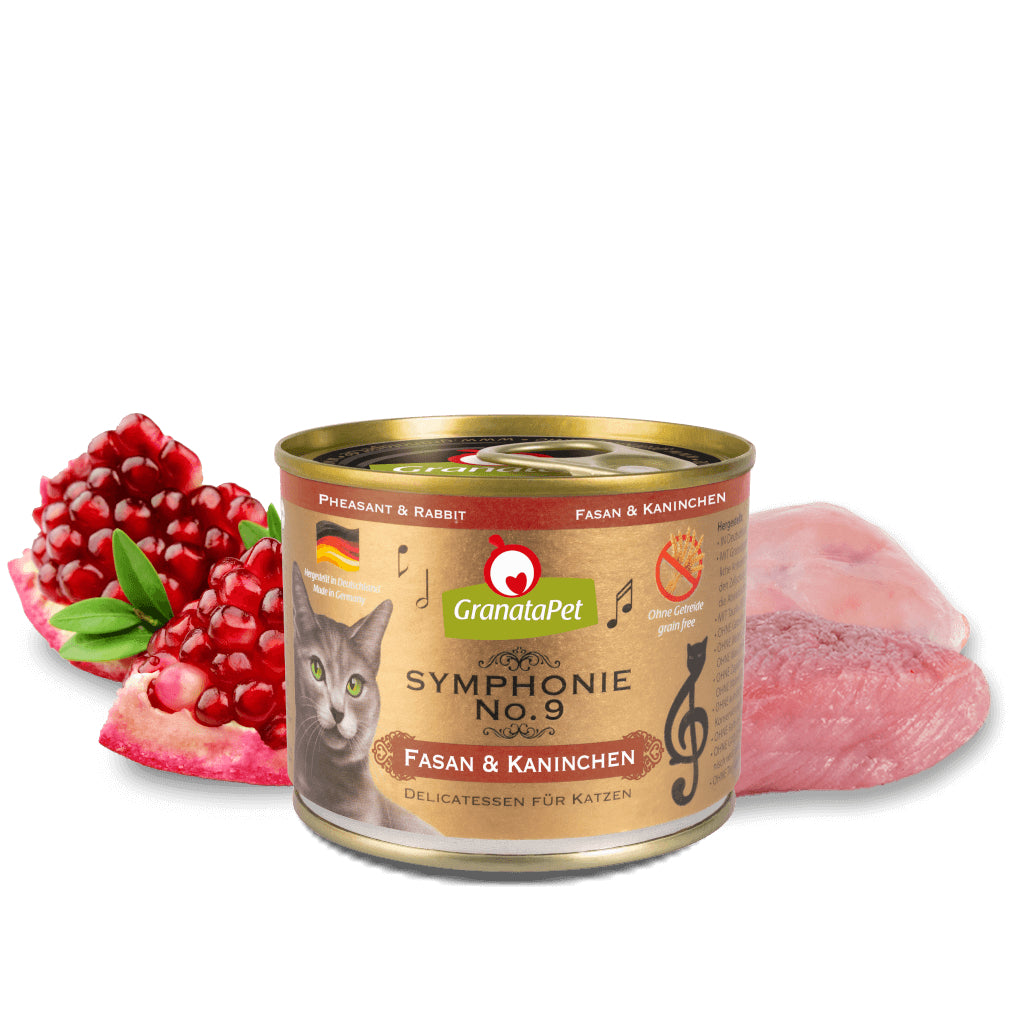 GranataPet Symphonie No. 2 prawns & turkey 6 x 200g Wet Food Completely Feed for Cat Made in Germany