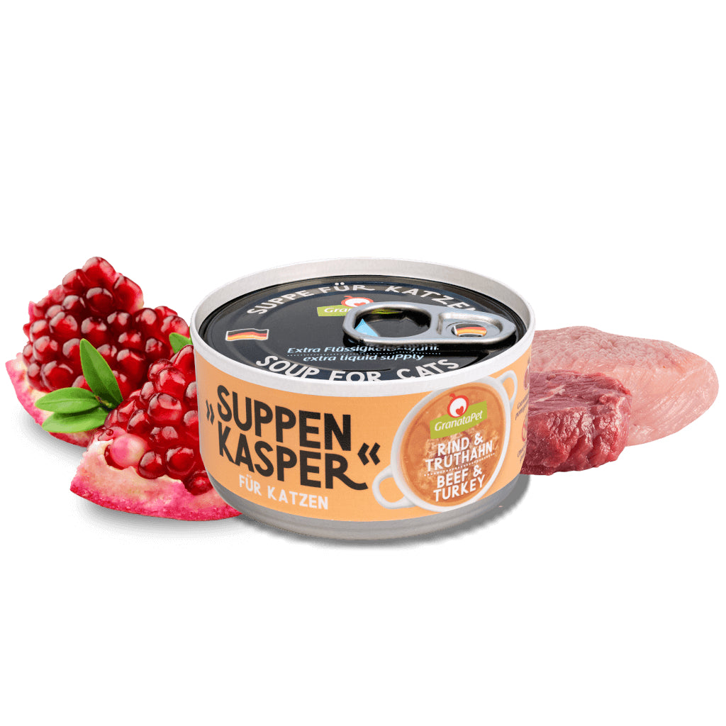 GranataPet Soups Suppenkasper Soup for Cat 70g Drink Snack Hydric Made in Germany