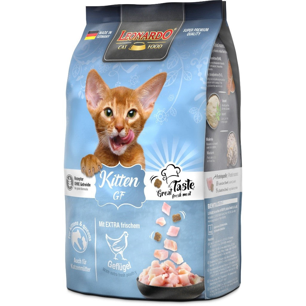 Leonardo Dry Cat Food Selection Recipe without Grain Made in Germany