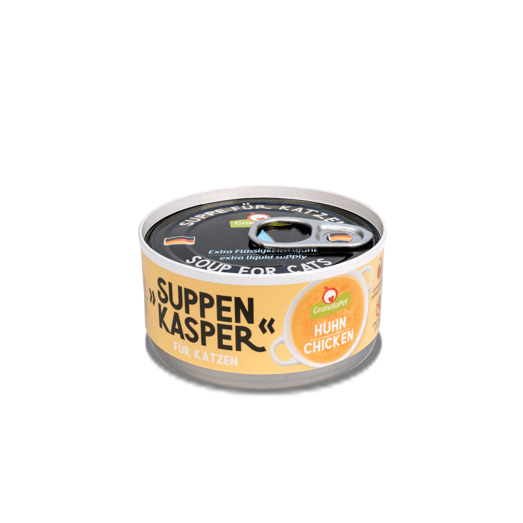 GranataPet Suppenkasper Chicken 70g*12 Cat Soup Made in Germany