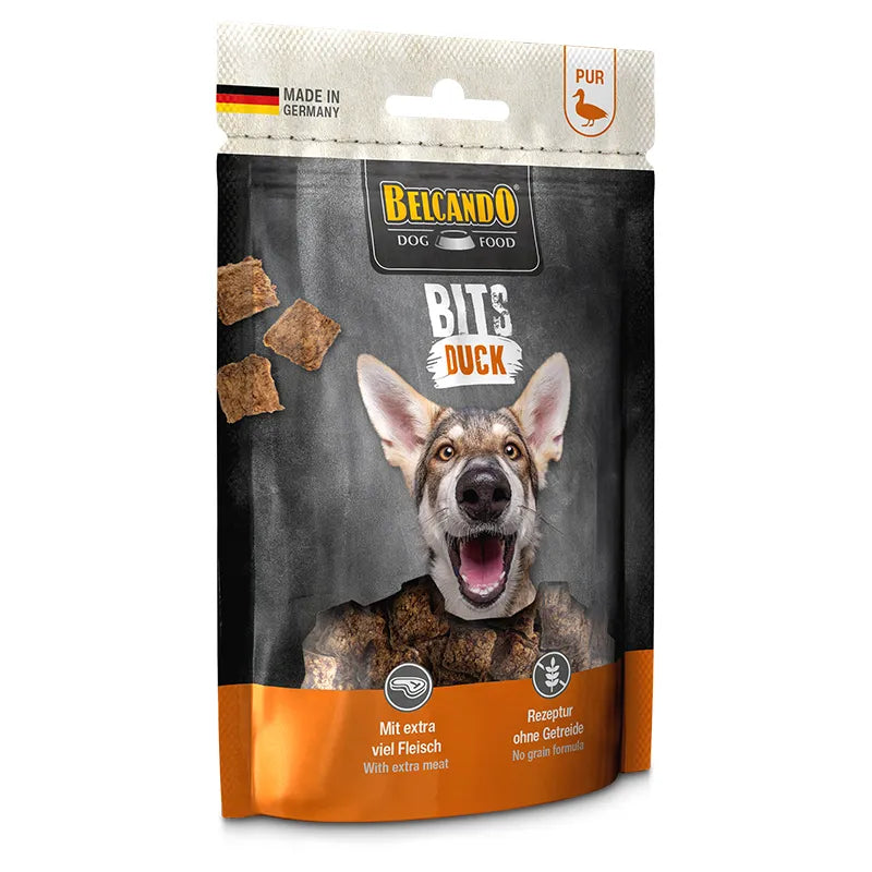 Belcando Bits Duck 7*90g Dog Snack Treat Made in Germany