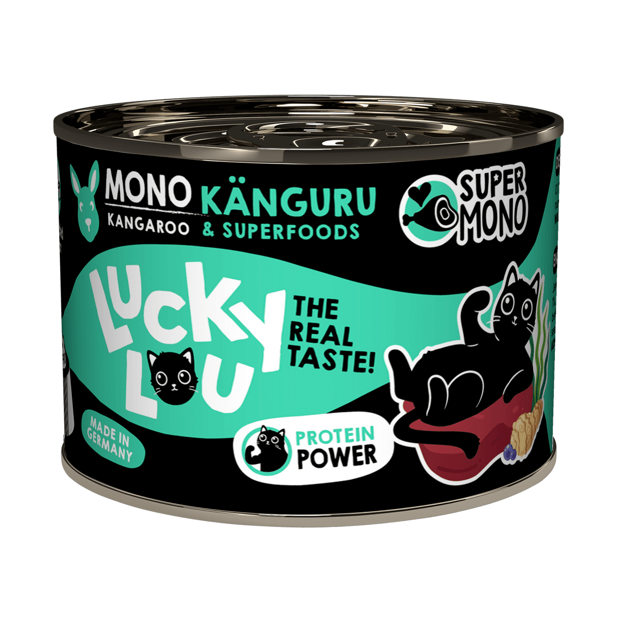 Lucky Lou® SuperMono² Made in Germany Completely Cat Wet Food 200g