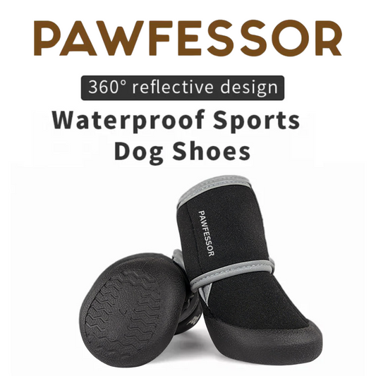 PAWFESSOR 360° Reflective Design Pet Dog Anti-slip Waterproof Shoes Sport Pet Boots