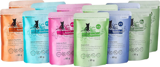 Catz Finefood Classic 85g Pouch Wet Food Cat Completed Food