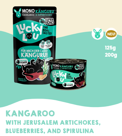 Lucky Lou Supermono Bundle Deal 125g*16 200g*6 Cat Wet Food Single Protein Complete Balanced Food