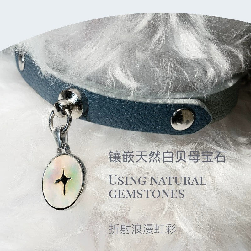 Kama Muta Dog Leash Leather Collar Rope
