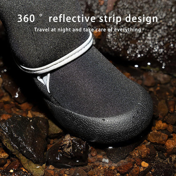 PAWFESSOR 360° Reflective Design Pet Dog Anti-slip Waterproof Shoes Sport Pet Boots