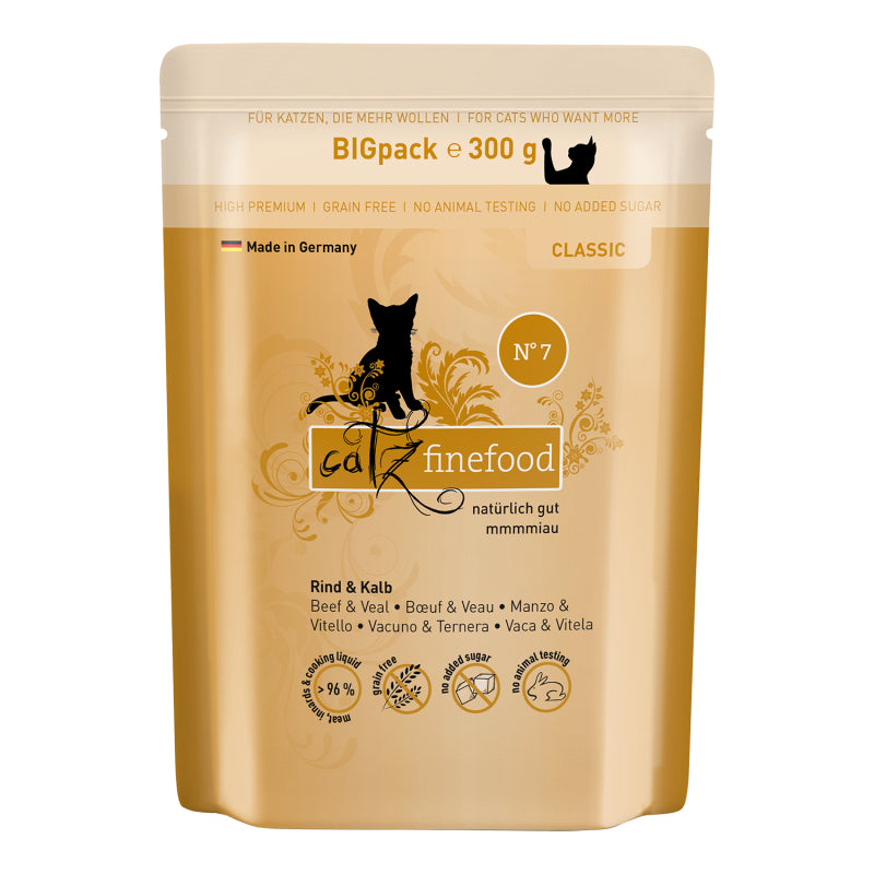 Catz Finefood Classic 300g Pouch Wet Food Cat Completed Food