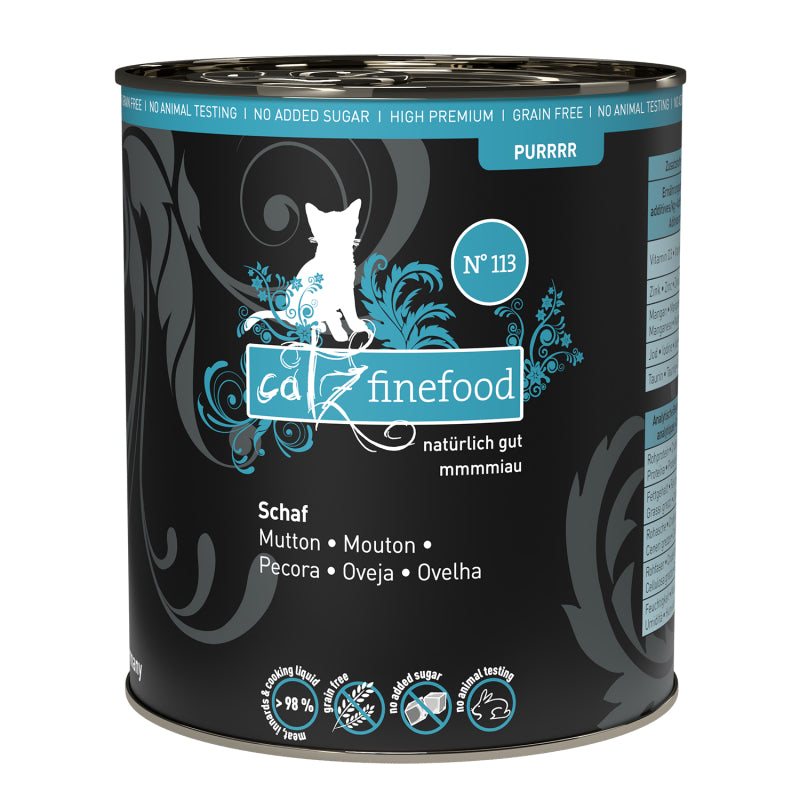 Catz Finefood PURRRR Cat Wet Food Completed Pet Food 800g