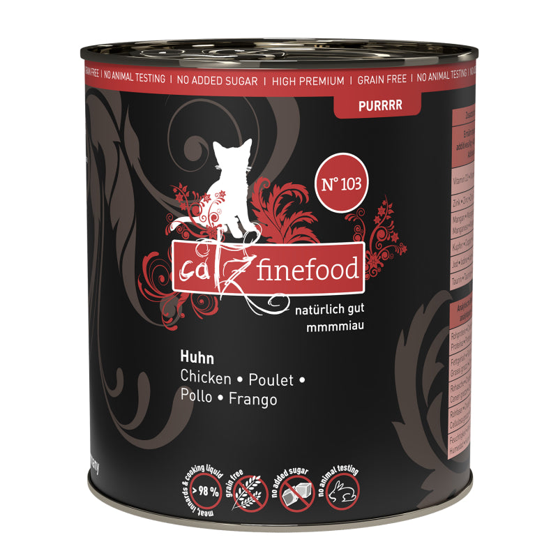 Catz Finefood PURRRR Cat Wet Food Completed Pet Food 800g