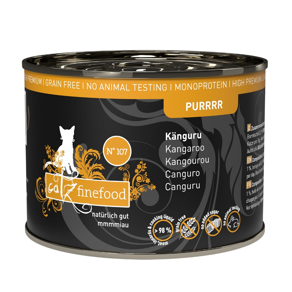 Catz Finefood PURRRR Cat Wet Food Completed Pet Can Canned Food 200g