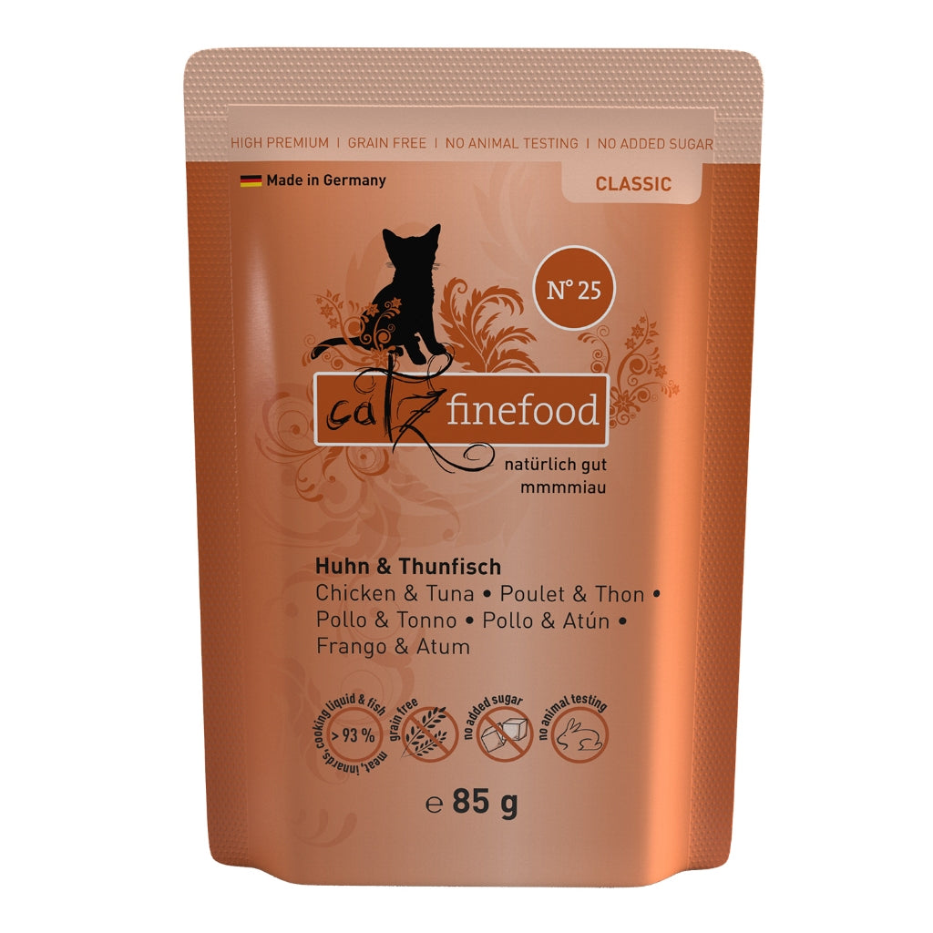 Catz Finefood Classic 85g Pouch Wet Food Cat Completed Food