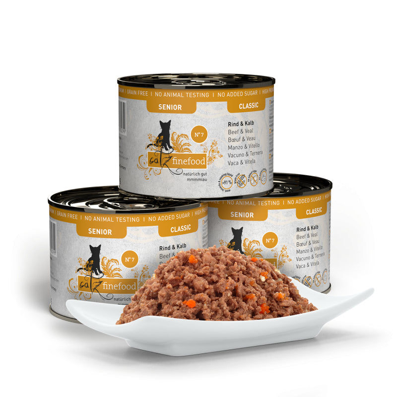 Catz Finefood CLASSIC SENIOR N° 7 Beef & Veal