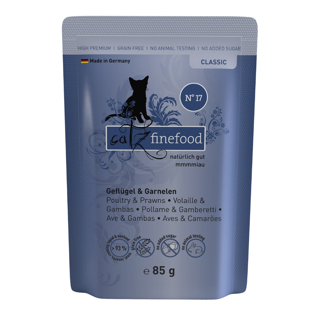 Catz Finefood Classic N° 17 - Poultry & Shrimp