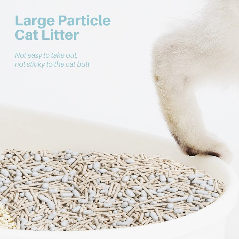 Fukumaru Mixed Cat Litter (SAP) 2.5kg 5.5lbs Polymeric Tofu Mixed Cat Litter Pet Toilet Fuwan