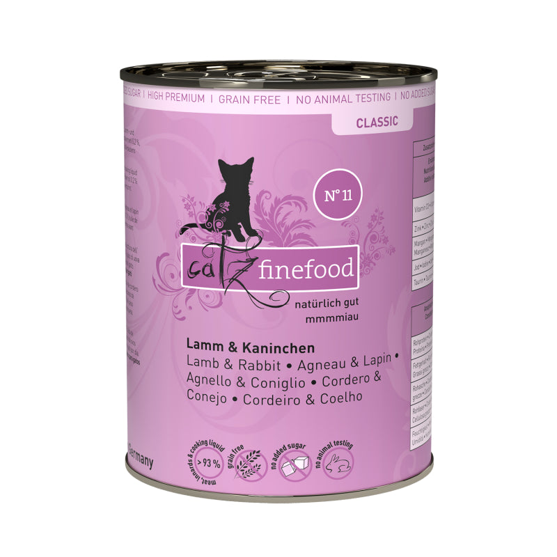 Catz Finefood Classic N° 11 - Lamb & Rabbit