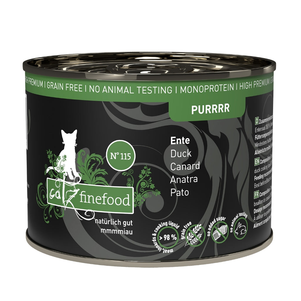 Catz Finefood PURRRR Cat Wet Food Completed Pet Can Canned Food 200g