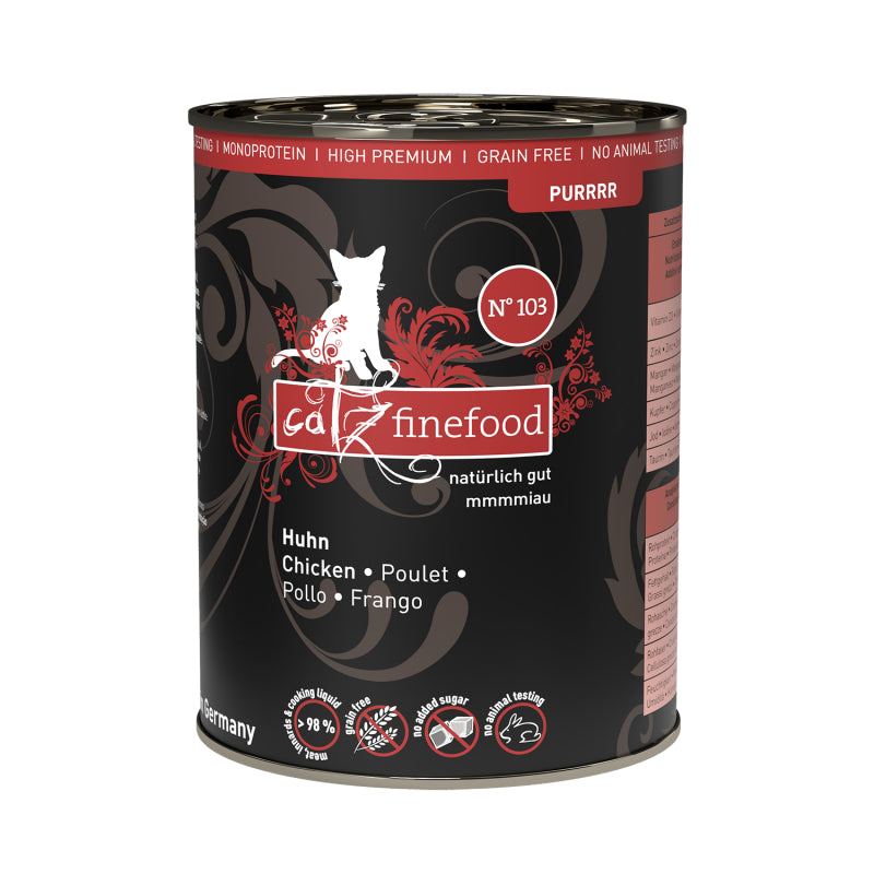 Catz Finefood PURRRR Cat Wet Food Completed Pet Food 400g