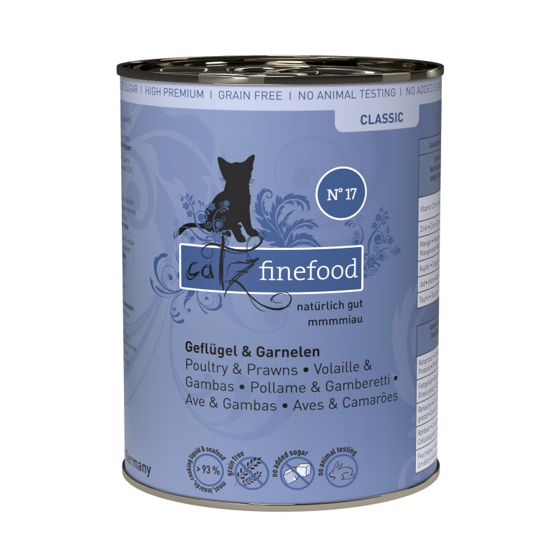 Catz Finefood Classic N° 17 - Poultry & Shrimp