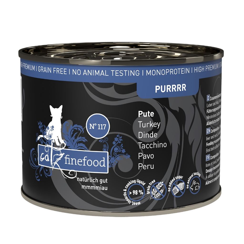 Catz Finefood PURRRR Cat Wet Food Completed Pet Can Canned Food 200g