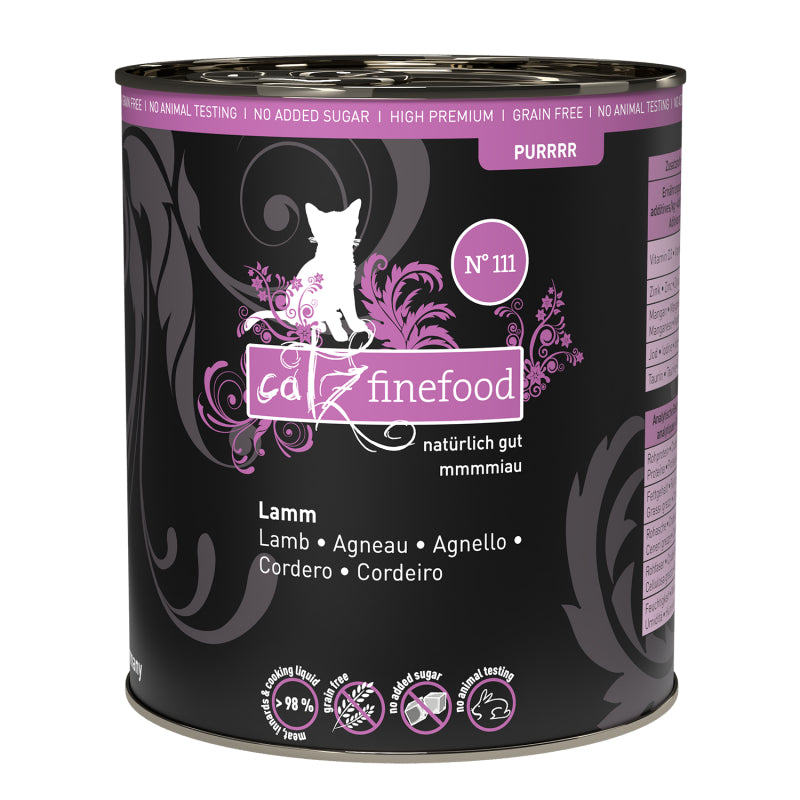 Catz Finefood PURRRR Cat Wet Food Completed Pet Food 800g