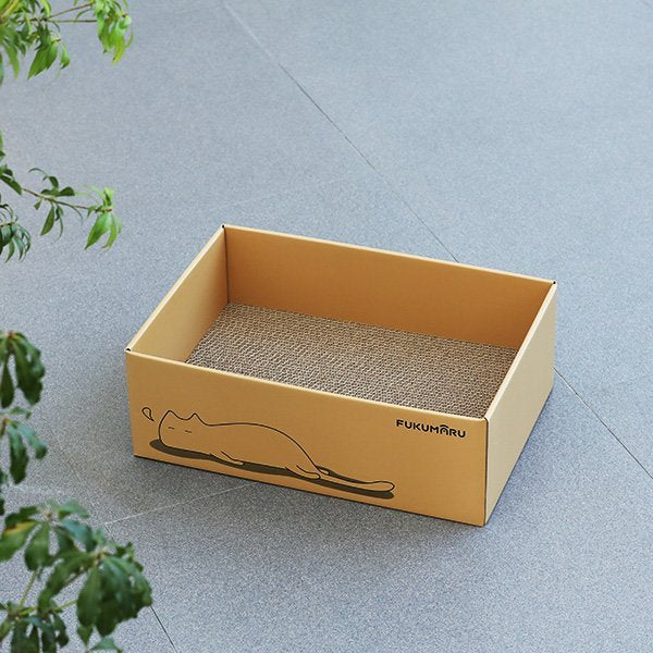 Fukumaru 5 PCS Cat Scratching Boards Scratcher Box Cat Toy Pet Bed Furniture