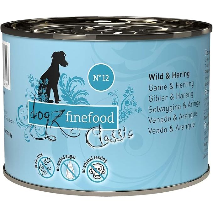 Dogz Finefood Classic N° 12 - Game & Herring