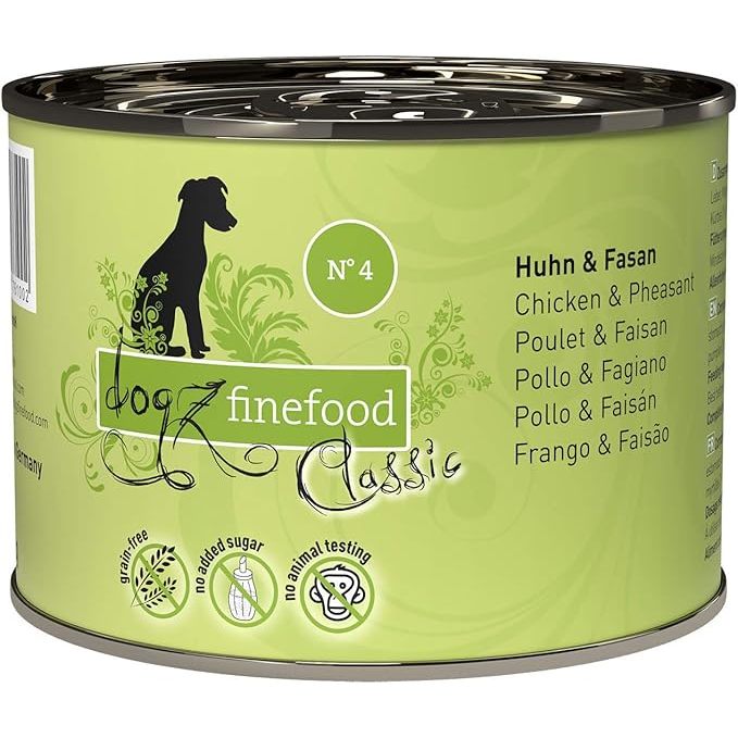 Dogz Finefood Classic N° 4 - Chicken & Pheasant