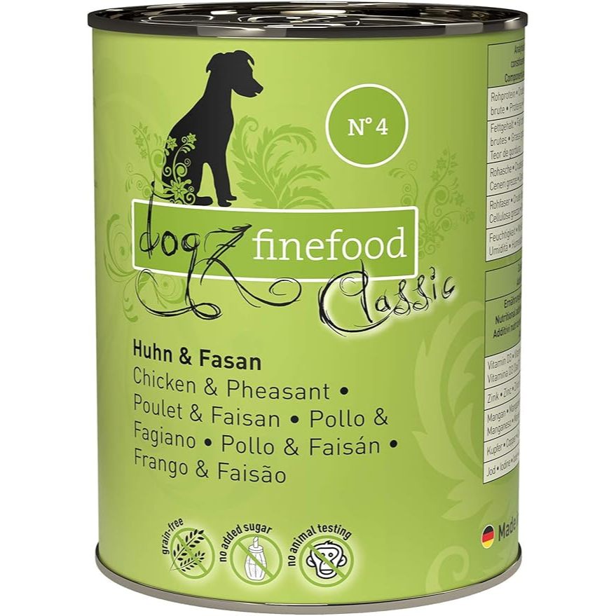 Dogz Finefood Classic N° 4 - Chicken & Pheasant