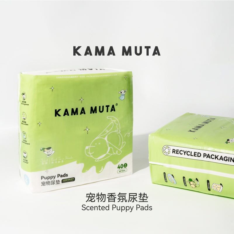 KAMA MUTA Scented Puppy Pads Pee Dog Training Pads Pet Tray