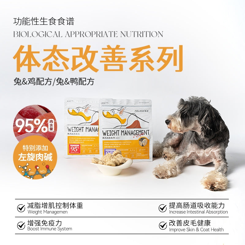 Noloop Functional Main Complete Freeze Dried Food for Dog 425g Dry Pet Food