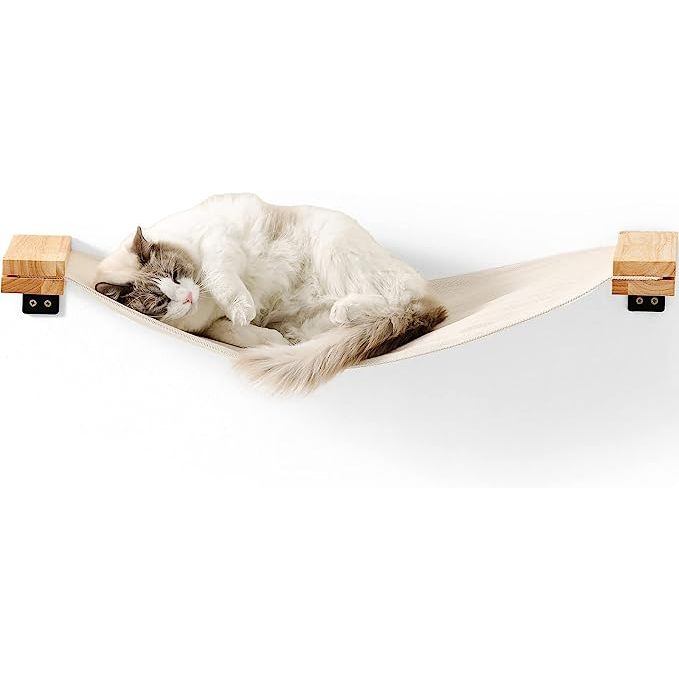 Fukumaru Cat Wall Furniture 34x13 inch Hammock for DIY Cat Wall Shelves Pet Bed Window Perch