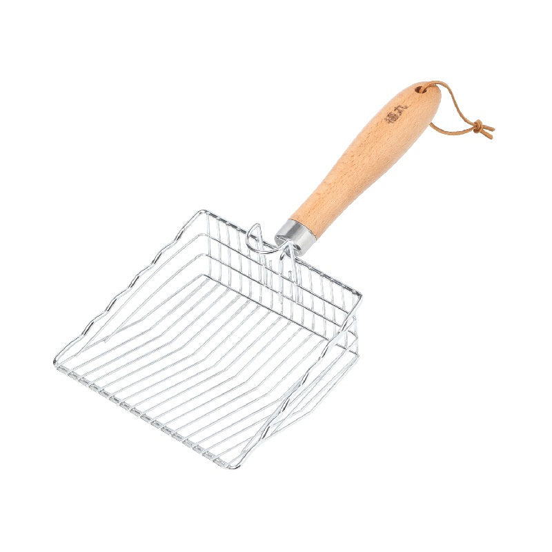 Fukumaru Upgraded Metal Cat Litter Scoop Effortless & Quick Sand Straining