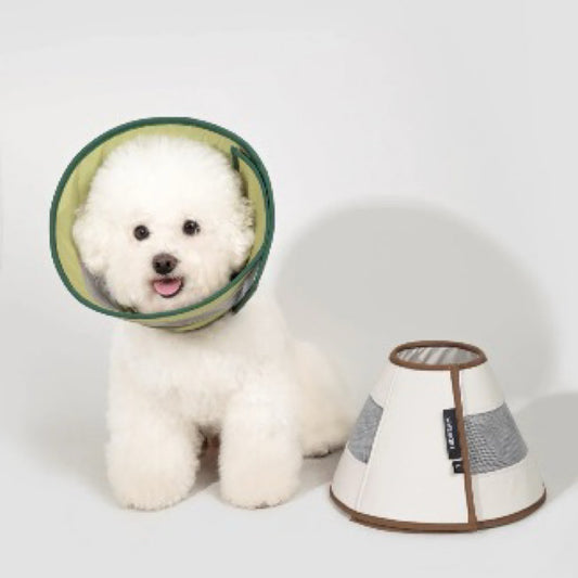 HiDREAM Mesh Elizabeth Ring Pet E Cone Collar Post Surgery Care Cat Dog