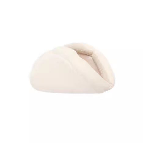 Fukumaru Dumpling Cat Bed - Semi-Enclosed, Removable and Washable, Double-Sided Cat Bed