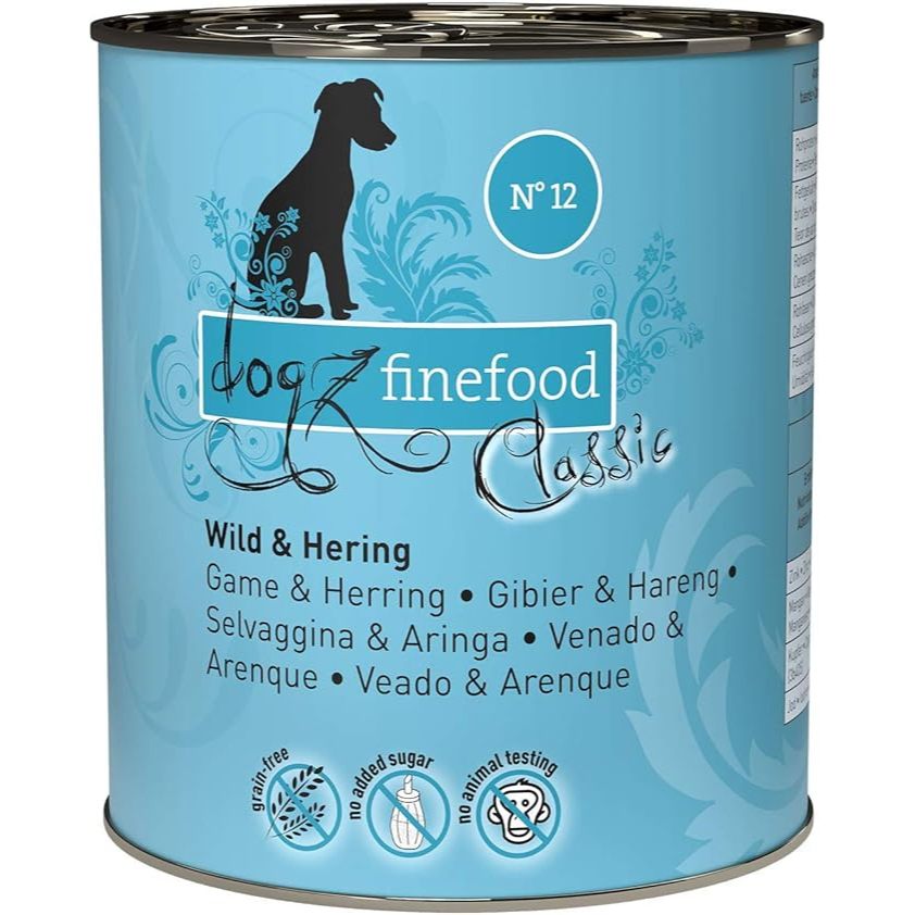 Dogz Finefood Classic N° 12 - Game & Herring