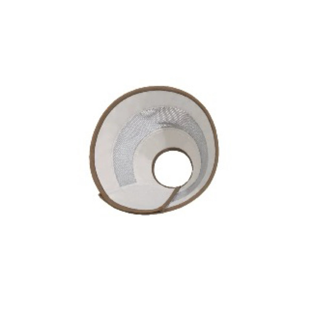 HiDREAM Mesh Elizabeth Ring Pet E Cone Collar Post Surgery Care Cat Dog