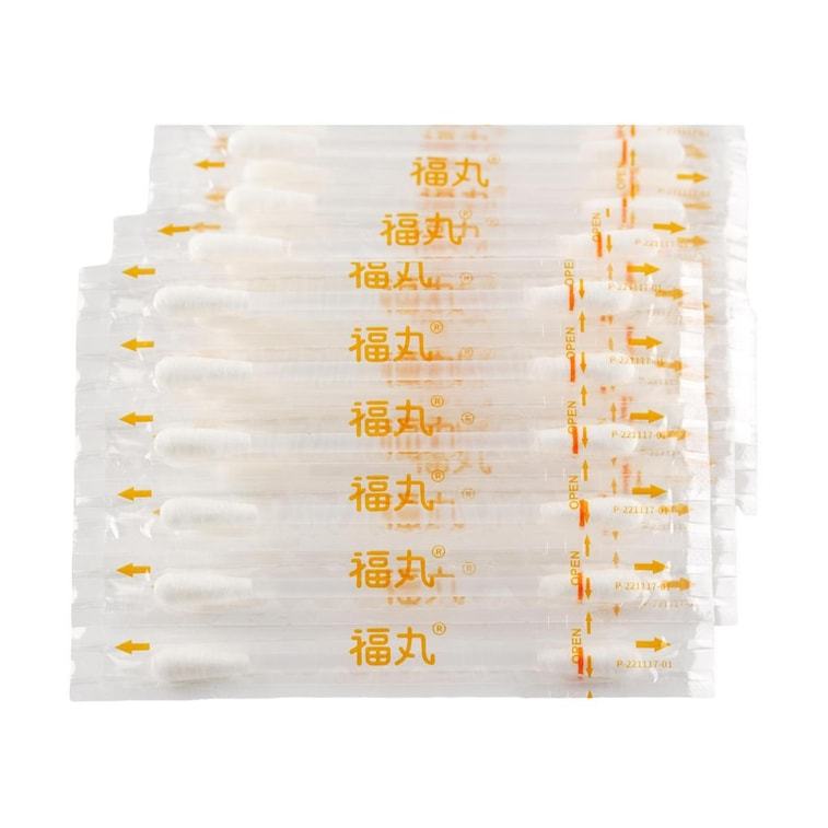 Fukumaru Pet Ear Cleaning Cotton Swabs for Cats and Dogs - Gentle Hygiene Care, 36 Pieces