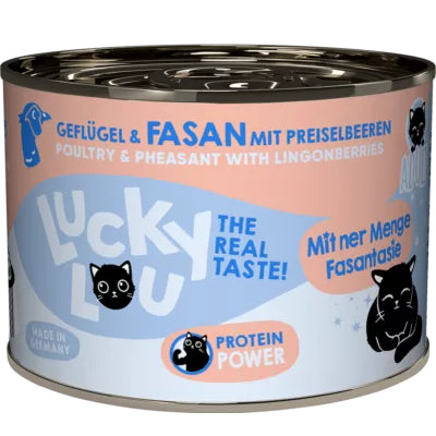 Lucky Lou Wet Food Life Stage Bundle 6*200g Complete Balanced Cat Food Made in Germany Kitten Senior