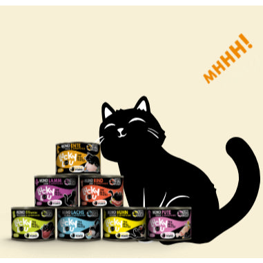 Lucky Lou Supermono Bundle Deal 125g*16 200g*6 Cat Wet Food Single Protein Complete Balanced Food