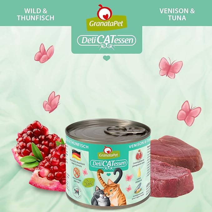GranataPet DeliCATessen Cat Wet Food Complete Meal Made in Germany Bundle Set