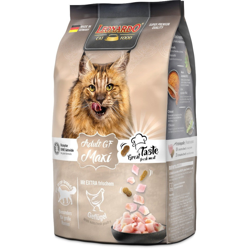 Leonardo Dry Cat Food Selection Recipe without Grain Made in Germany