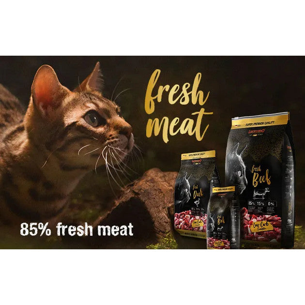 Leonardo Cat Dry Food Fresh Meat Fresh Duck Made in Germany 0.25kg 1.5kg Grain Free