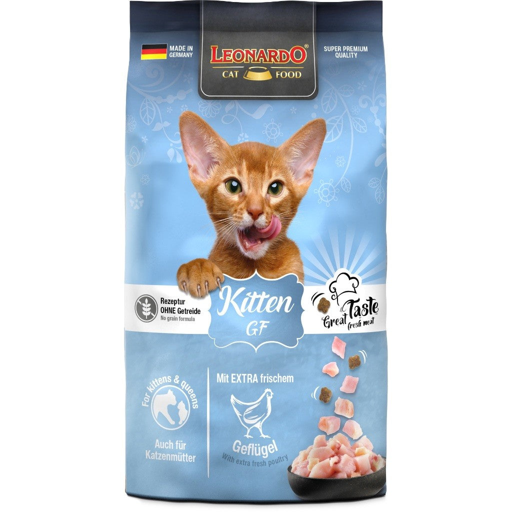 Leonardo Dry Cat Food Selection Recipe without Grain Made in Germany